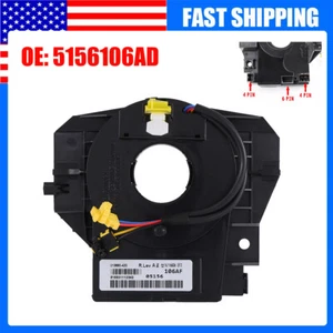 Steering Wheel Clock Spring with Angle Sensor For Jeep Wrangler JK 2007-2018 - Foto 1 di 12