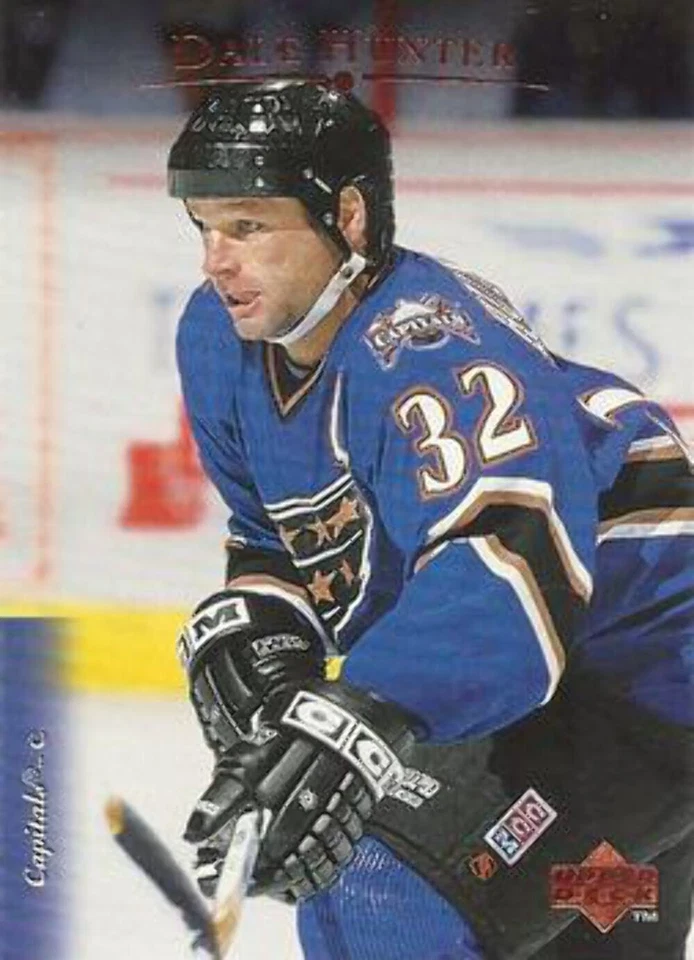#442 Dale Hunter - Washington Capitals - 1995-96 Upper Deck Hockey - Image 1 of 1
