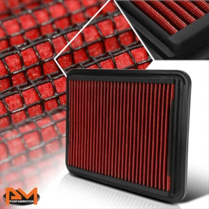 For 06-11 Cadillac DTS/Buick Lucerne Reusable High Flow Air Filter Panel Red - Bild 1 von 6