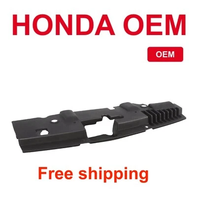Cubierta de mira de soporte de rejilla del radiador delantero negro mate OEM Honda Accord 2013-2017 Foto 1 de 4