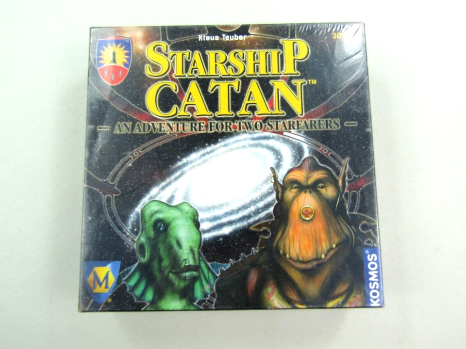 Starship Catan Game 3010 Klaus Teuber Kosmos Adventure for Two Starfarers Sealed - Image 1 of 4