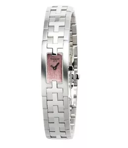 TISSOT T-TREND LADY donna acciaio quadrante rosa vetro zaffiro T50.1.185.30 - Imagen 1 de 1