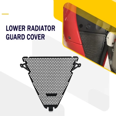 Motorcycle Lower Radiator Guard Cover For Ducati Panigale 1199 /S/R/Tricolore S Foto 1 de 4