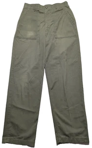 VTG 1980s US ARMY OG-507 Military Trouser Utility Durable Press Pants Men 30x30* - Picture 1 of 22
