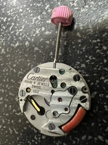 Cartier Quarzwerk Kal. 157 funktioniert nicht, Teile, Reparatur - Bild 1 von 2