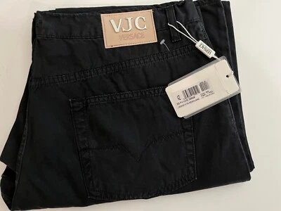 Versace Jeans Regular Fit VJC- Algodón Negro/DELGADO RELAX 42x56 Italia Foto 1 de 4
