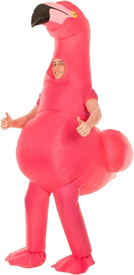 Morph Giant Inflatable Flamingo Halloween Animal Bird Flamingo Size One Size