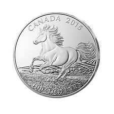 100 Dollar Kanada Horse 2015 1 oz in Matt Proof gekapselt im Etui Tauschaktion