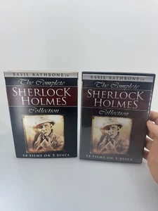The Complete Sherlock Holmes Collection DVD 5-Disc Set w/Slipcover New Sealed - Picture 1 of 2