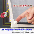 Magnetic Window Insect Screen Mesh Net Fly Mosquito Bug Netting Moth Cover D