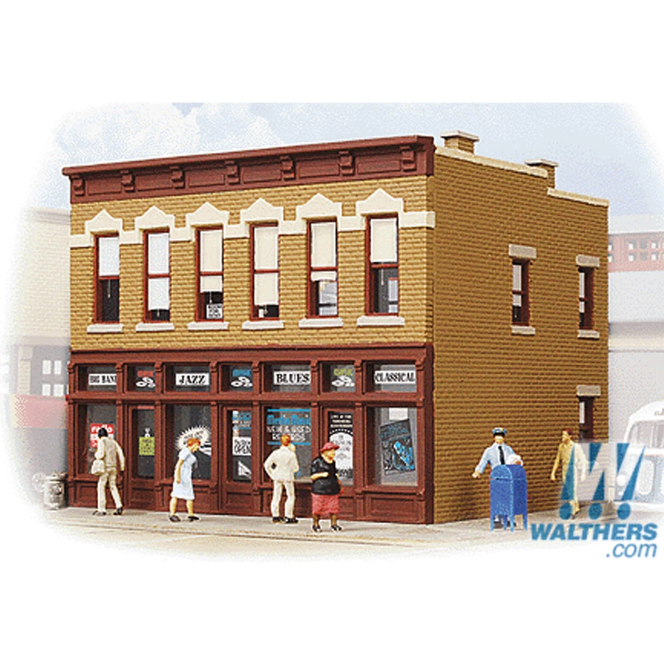 Walthers Trainline 931-806 Gemini Assembled Building HO Scale - Image 1 of 1