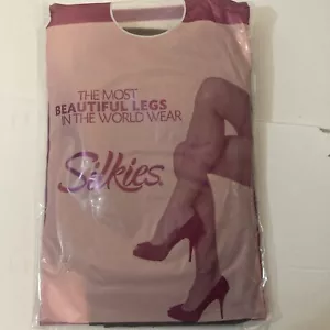 Pantimedias Silkies Ultra Total Leg Control Queen negras 100606 - Imagen 1 de 3