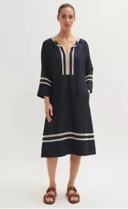 Jigsaw Linen Dress S New Con - Picture 1 of 10