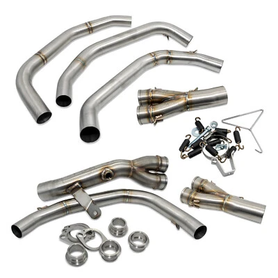 Collecteur d'échappement LeoVince SBK acier inox pour Kawasaki Z 900 A2 - Photo 1/4