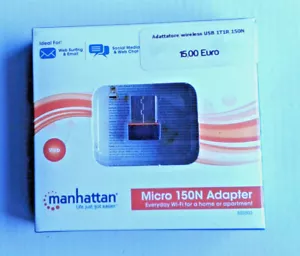 MANHATTAN 1T1R-150N (f5m) - Penna micro USB Wireless - Foto 1 di 2