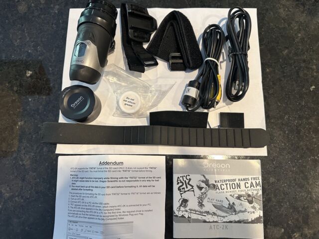  Oregon Scientific ATC 3K Waterproof Action Cam Flash