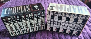 Charlie Chaplin Collection I & II classic comedy VHS lot boxed sets Madacy  - Picture 1 of 6