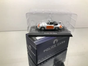 ATLAS POLICE CARS 7598008 PORSCHE 356 CABRIO RIJKSPOLITIE -1:43- GOOD IN BOX - Imagen 1 de 6