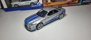*NO BOX* 1:18 ERTL/Joyride - 2001 Nissan Skyline R34 GTR - 2 Fast 2 Furious - Picture 1 of 16