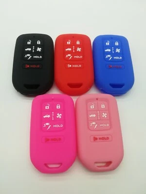 Silicone Fob Remote key cover For 2017 2018 2019 2020 2021 2022 Honda Clarity - Image 1 of 2