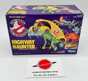 1986 Highway Haunter MIB Complete Unused Decals Ghostbusters Kenner Vehicle - Picture 1 of 6