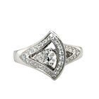 Bvlgari Divas Dream 18k White Gold Diamond Ring RRP £11,000