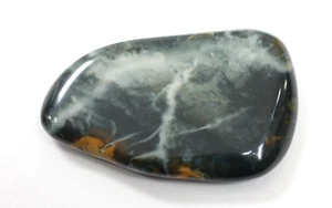 Scenic Morrisonite Jasper Cabochon. Lightning Strike. 57 x 36 x 6.25mm. 125 ct - Picture 1 of 7