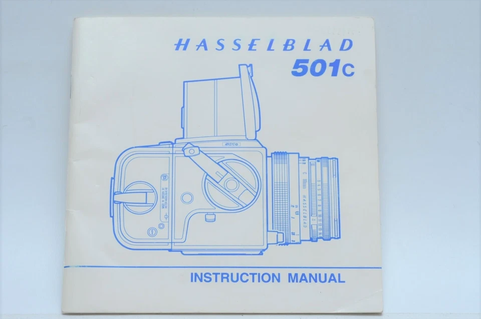 Hasselblad 501C Instructions Manual * original/good* - Image 1 of 1