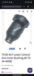 79-85 rx7 lower control arm inner bushings (8173-34-460b) OEM - Picture 1 of 5