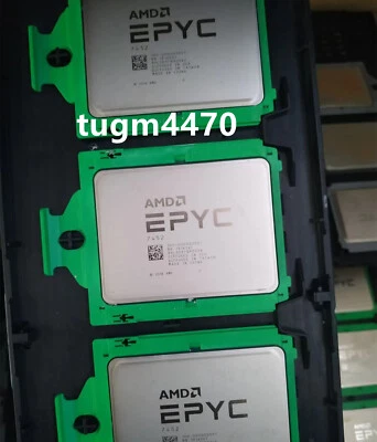 AMD EPYC 7452 cpu processor 32 cores 64 threads 2.35GHz up to 3.35GHz 155w - Image 1 of 3