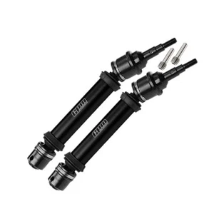 GPM Medium Carbon Steel+ Aluminum 6061 Alloy Front Driveshaft w/6mm Axle Black - Picture 1 of 3