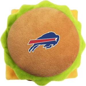 Peluche NFL Cheese Burger cane giocattolo e gatto giocattolo con cigolio interno Hamberger peluche giocattolo - Foto 1 di 73