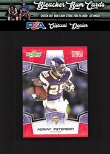 2008 Score 172 Adrian Peterson Red Zone /100