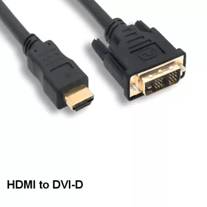 KNTK 3' HDMI zu DVI Kabel Digital Single Link 1080p für TV PC Monitor Display - Bild 1 von 1