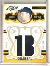 2008 Playoff Prime Cuts Colossal Gil Hodges Hat or Jacket #D44/50 #21