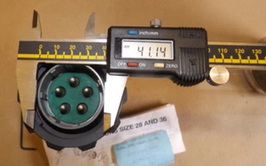 SPDT Connectors Size 28 and 36. 5 pin male.28-D5 PFOM.NIB. - Picture 1 of 2