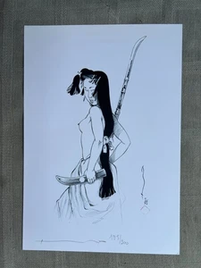 MICHETZ KOGARATSU EX-LIBRIS NUMÉROTÉ SIGNÉ 200 EX 17 x 25 cm EN PARFAIT ÉTAT - Imagen 1 de 1