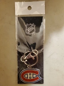 Montreal Canadiens Key Chain Official Licensed Team Logo New - Imagen 1 de 3
