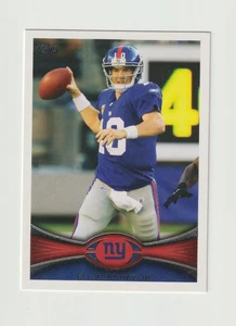 Eli Manning New York Giants 2012 Topps Football Card #300 - Picture 1 of 3