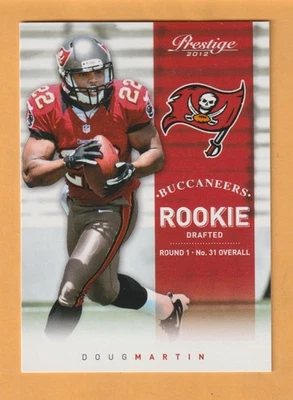 Doug Martin Tampa Bay Buccaneers 2012 Prestige #245 RC Boise State Broncos - Image 1 of 2