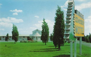 um 1960 PC: Cedarcrest Motel, R.D. 5 US 22, Somerville New Jersey - M/M G. Halama - Bild 1 von 2