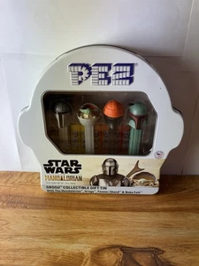 PEZ Star Wars The Mandalorian Grogu Sammlerstück Geschenkdose Set 4 Spender Neu im Karton - Bild 1 von 10