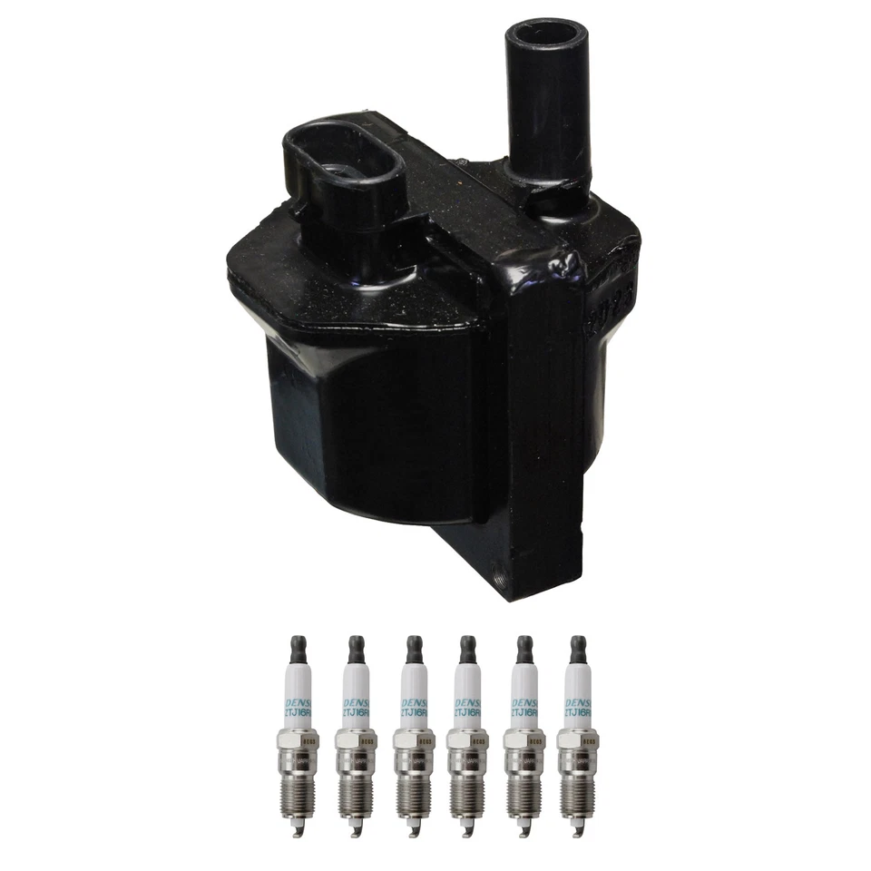 Kit de 6 bujías de iridio de bobina de encendido Denso para GMC Sierra 1500 4,3 V6 X Foto 1 de 1