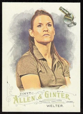 2016 Topps Allen & Ginter  #179 Jen Welter - Image 1 of 2