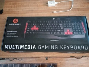 Clavier gaming multimédia filaire CyberPowerPC. - Photo 1/1