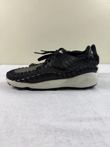 Nike Air Footscape Woven Premium Black-Pale Ivory Womens Sz 8.5 [FQ8129-010] New - Picture 1 of 14