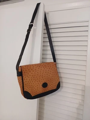 Gucci Años 80 Cuero Avestruz Foto 1 de 4