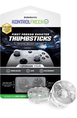 KontrolFreek For Xbox One + X S Series Thumbsticks FPS FREEK GALAXY CRYSTAL A5 - Image 1 of 4