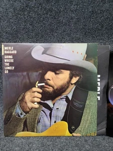 Vintage Merle Haggard Vinyl LP Going Where The Lonely Go Country Album 1982 - Picture 1 of 8