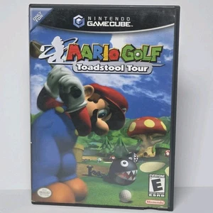 Mario Golf: Toadstool Tour (Nintendo GameCube, 2003) Tested Works CIB Complete - Picture 1 of 3
